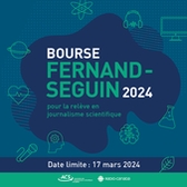 LANCEMENT DE LA BOURSE FERNAND-SEGUIN 2024