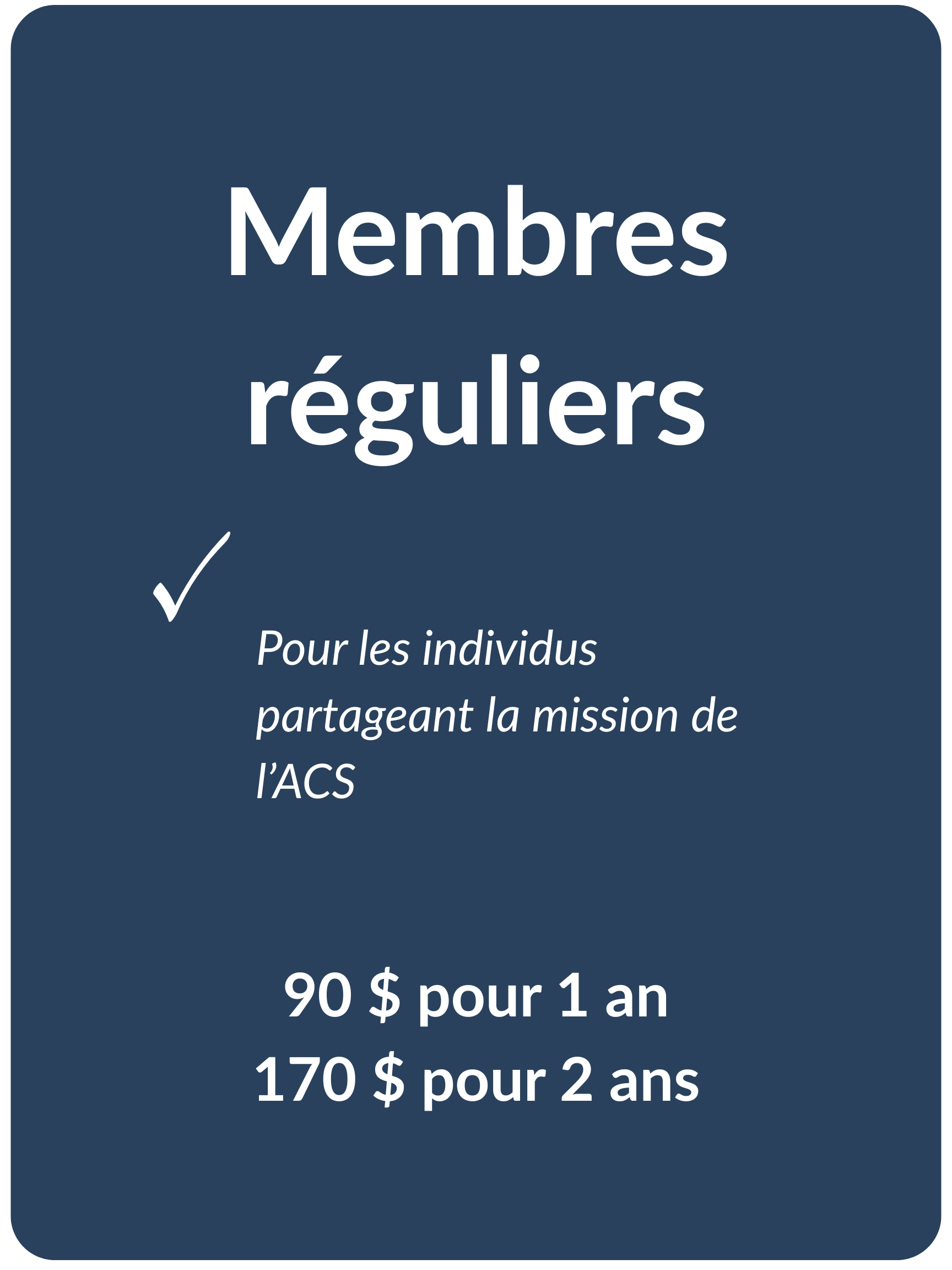 Membres reguliers